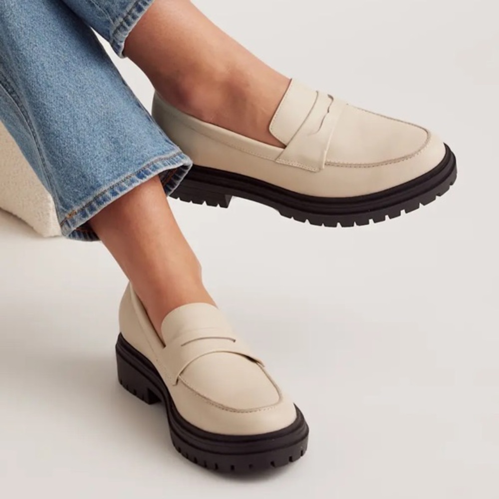 Quince Italian Lug Sole Loafer